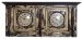 Стенен часовник DKD Home Decor London Тик (81 x 15 x 37 cm)