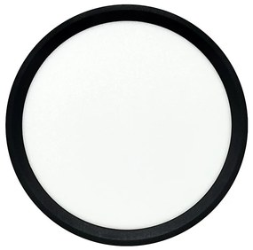 LED таванно осветително тяло LED/18W/230V 3000/4000/6500K pr. 23 cm черно