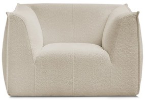 Бежово кресло от прежда с примки от букле Giorgia – Bobochic Paris