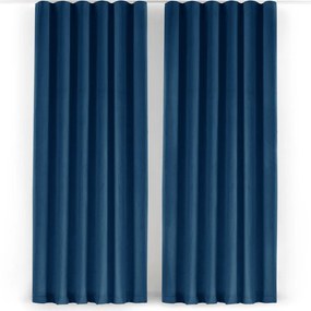 Синя затъмняваща завеса 200x175 cm Velto – Filumi