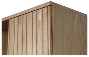 Гардероб от декор от дъб в естествен цвят 60x210x42 cm Gravure – WOOOD