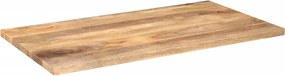 371471 vidaXL Плот за маса, 110x60x2,5 см, правоъгълен, манго масив
