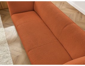 Оранжев диван от прежда с примки от букле 242 cm Giorgia – Bobochic Paris
