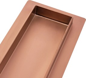 Линеен сифон Rea Pure Neo brushed copper 60