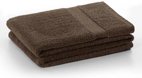 Кафява памучна кърпа от тери 30x50 cm Marina – DecoKing