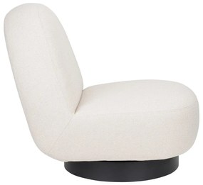 Кремаво въртящо се кресло Eden – Zuiver