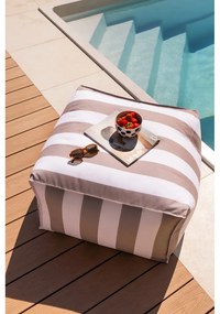 Градински чувал за сядане в бял и сив цвят – Bonami Essentials