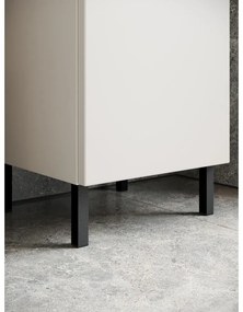 Кремав висок шкаф за баня 60x97 cm Salinas – Germania