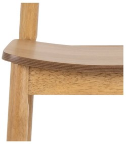 Бар стол в естествен цвят (височина на седалката 74 cm) Barlow – Actona