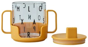 Горчичножълта бебешка чаша Grow With Your Cup Grow with Your Cup - Design Letters