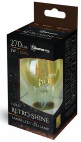 Крушка LED E-27 230V 2W Edison 14077