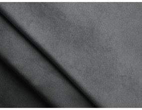 Сиво боксспринг легло 180x200 cm с място за съхранение Mikana – Makamii