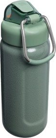Зелена бутилка за пътуване бутилка от неръждаема стомана 470 ml Wellspring Bottle Hammertone Green – Stanley