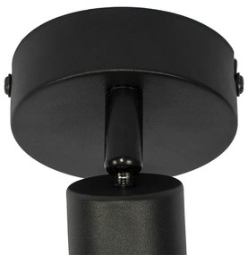 Таванна лампа черна регулируема - Hetta