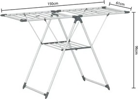 Сушилник за дрехи 5five Sinai, Метал, 15 m