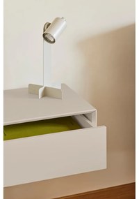 Кремаво висящо нощно шкафче Platt – Teulat