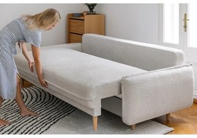 Бежов диван от плат bouclé 215 cm Patti - Bonami Selection