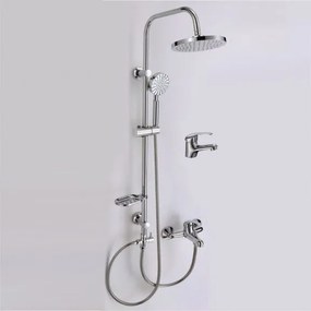 Душ система със смесител, пита, слушалка и шлаух ICT 6639, Inter Ceramic