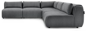 Сив ъглов диван (променлив) Jeanne - Bobochic Paris