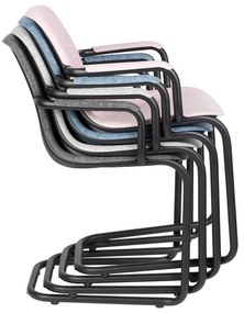 Светлосиви трапезни столове в комплект от 2 броя Thirsty - Zuiver