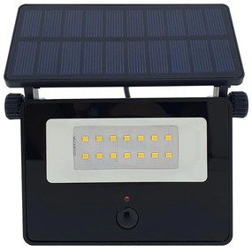 LED Solar екстериорен прожектор със сензор LED/5W/3,7V 4200K IP44