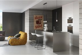 Черно метално висящо осветително тяло ø 8 cm Vittoria – Sollux