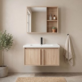 Комплект мебели за баня с мивка Gama T25023 BXM 70CM