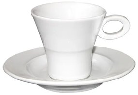 Horecano - Порцеланова чаша кафе с чинийка 100мл 1бр (PV-157) - Китайски порцелан