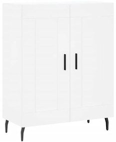 830212 vidaXL Сайдборд, бял, 69,5x34x90 см, инженерно дърво