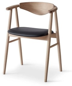 Трапезен стол от естествена кожа Traditional - Hammel Furniture