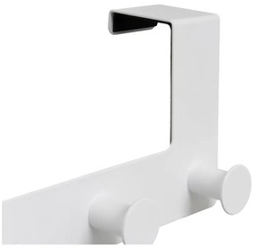 Бял/черен метален стелаж за врата 35 cm – Casa Selección