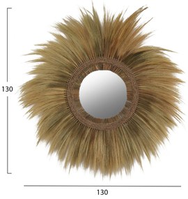 Огледало Раюнг Ф130 - HM7802 натурал