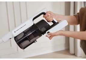 Вертикална прахосмукачка Tineco A30S Plus, 160W, 20000 Pa, 140 м2, 60 мин, 1000 мл, iLoop сензор, PureCyclone технология, LED, Бял/сив