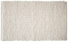 Бял килим за баня 50x80 cm Aspen Bobble – Bianca