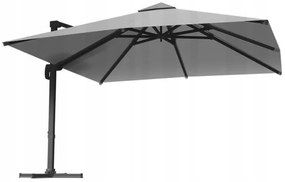 Стилен сив чадър MINI ROMA 2,5 × 2,5 м