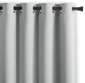 Светлосиво термо/dimout перде 140x175 cm Kierra – Restilo
