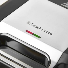 Уред 3в1 Russell Hobbs Creation 26810-56, 750W, 3 подвижни плочи, Грил, Вафли, Сандвичи, Неръждаема стомана, Черен