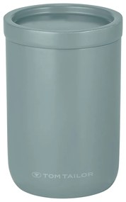 Зелен органайзер за баня за памучни тампони от полиресин Tom Tailor T-Color Bath – Wenko