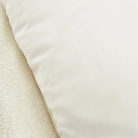 Кремаво удължено спално бельо за двойно легло 230x220 cm Cosy - Catherine Lansfield