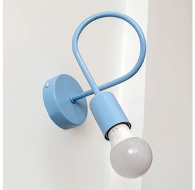 Стенно осветително тяло OXFORD 1xE27/15W/230V синьо