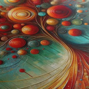 Картина на платно – Корени и корона в движение