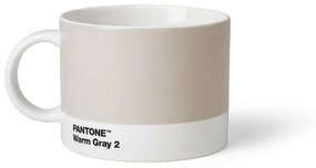 Бяла/сива керамична чаша 475 ml Warm Gray 2 - Pantone