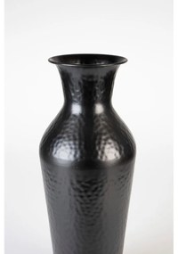 Черна стоманена висока ваза (височина 49 cm) Dunja – White Label