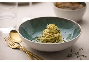 Бяла/зелена глинена купичка 900 ml Gastro White/Green – Bitz