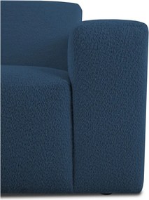 Тъмносин диван от букле 228 cm Roxy – Scandic