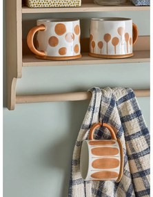 Глинени чаши в цвят жълта охра комплект от 3 бр. 450 ml Linora – Bloomingville