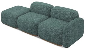 Тюркоазен модулна лежанка (десен ъгъл) Ailani – Makamii