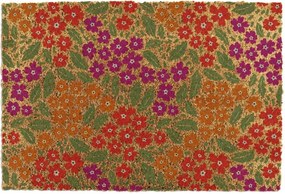 Изтривалка от кокосови влакна 40x60 cm Floral – Artsy Doormats