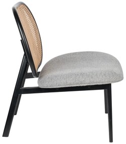 Сиво-кафяв фотьойл Spike - Zuiver