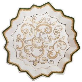 Бяла порцеланова чиния ø 23,5 cm Vassoio - Brandani